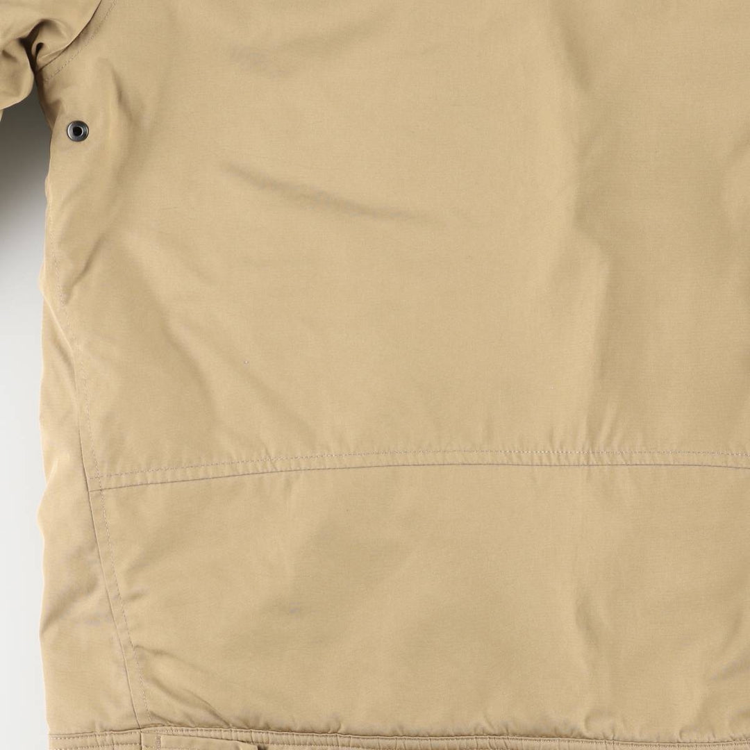 Ralph Lauren POLO by Ralph Lauren padded puffer jacket, men's size M polyester beige type brown Vintage Second Hand