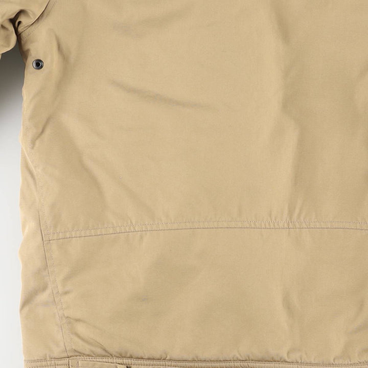 Ralph Lauren POLO by Ralph Lauren padded puffer jacket, men's size M polyester beige type brown Vintage Second Hand