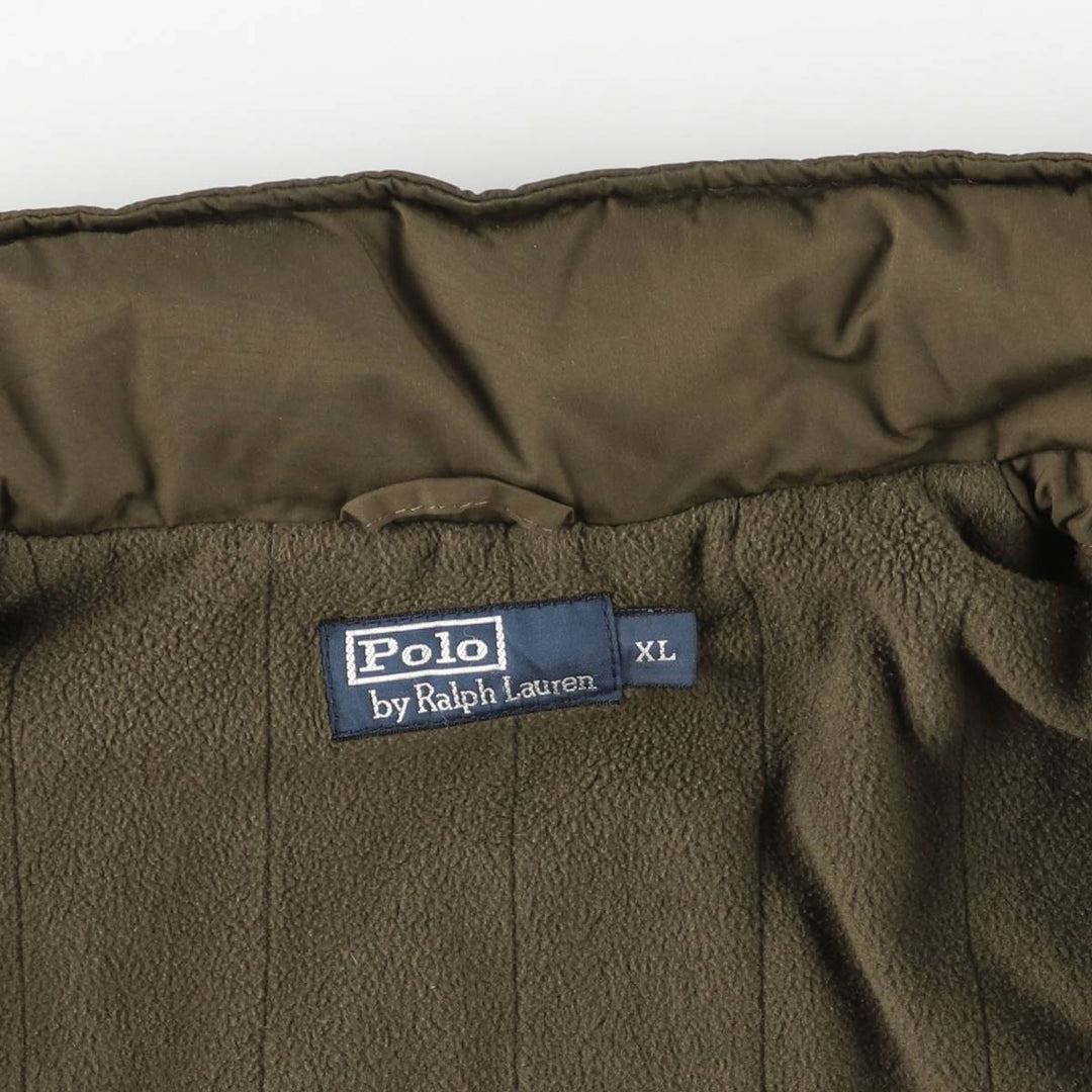 Ralph Lauren POLO by Ralph Lauren padded jacket puffer jacket men's XL size polyester Khaki type Vintage Second Hand