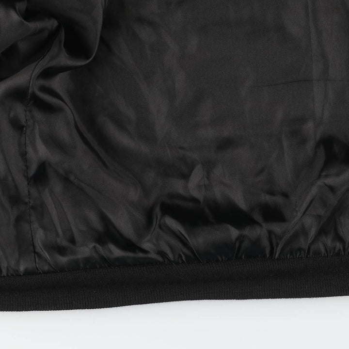World Class Leather Blouson, Men's Size L (approx.) unclear black type Vintage Second Hand