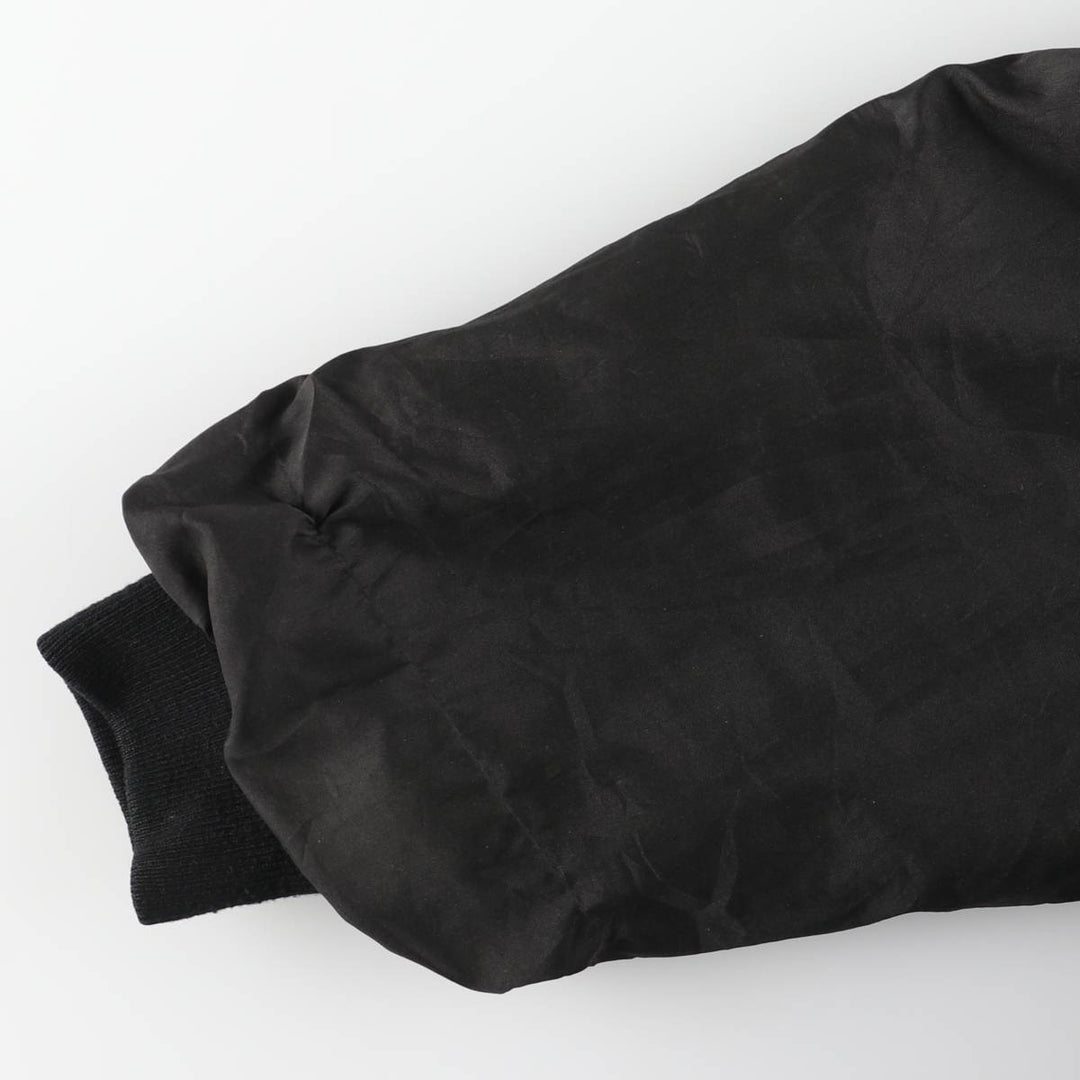 CLASSICAL CLOTHES COMPANY Leather Blouson, Men's Size S (approx.) genuine leather black type Vintage Second Hand