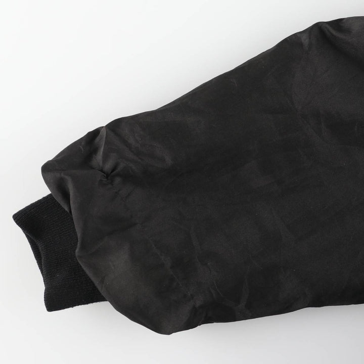 CLASSICAL CLOTHES COMPANY Leather Blouson, Men's Size S (approx.) genuine leather black type Vintage Second Hand
