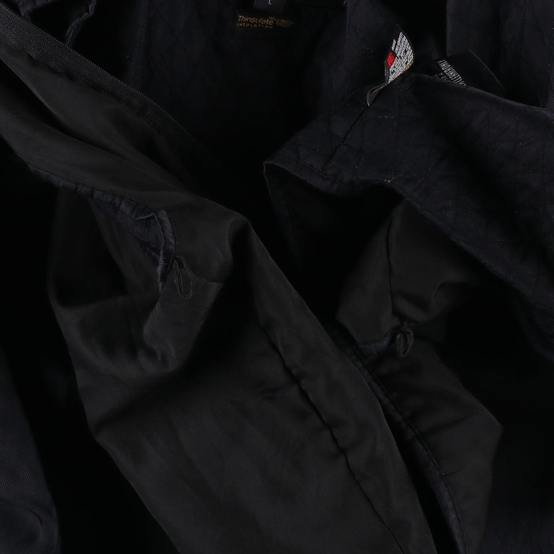 Wilsons Leather Swing Top Padded Leather Blouson, Men's Size L genuine leather black type Vintage Second Hand