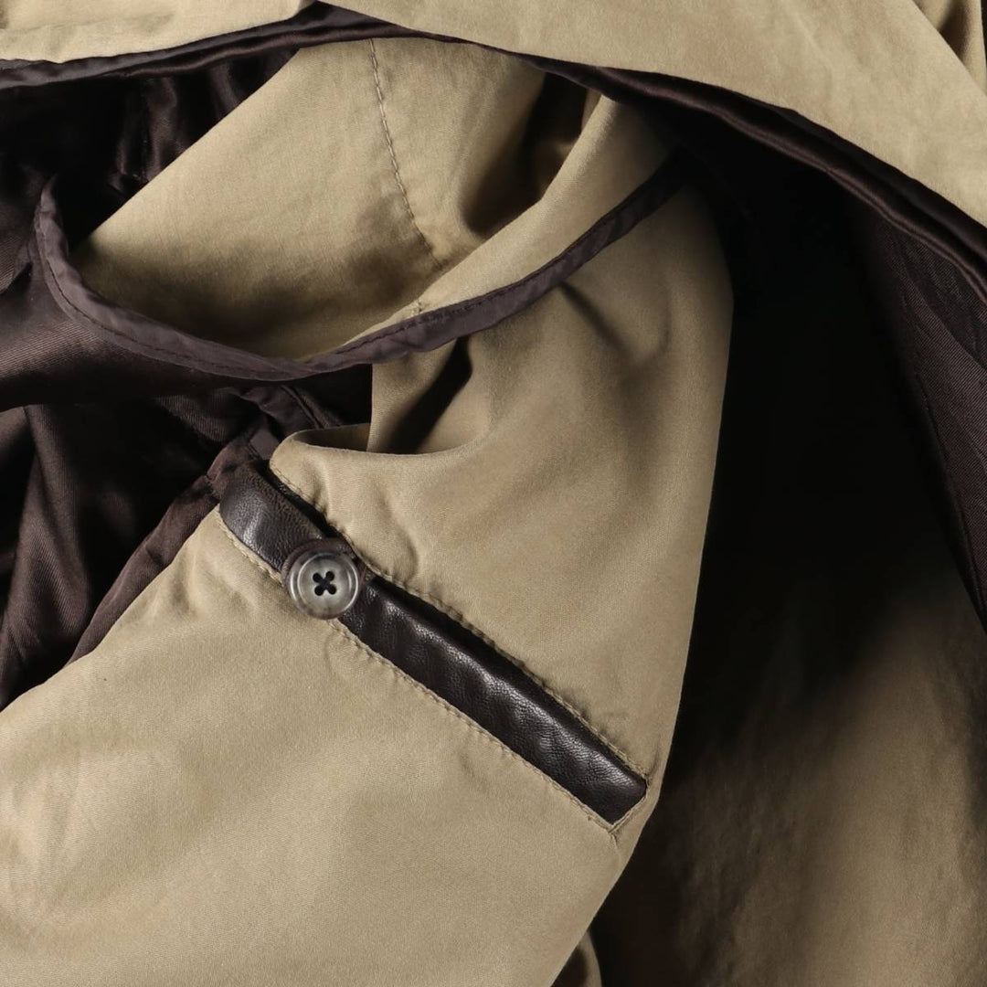 COUTURE Swing Top Type Leather Blouson, Men's Size L (approx.) genuine leather brown type Vintage Second Hand