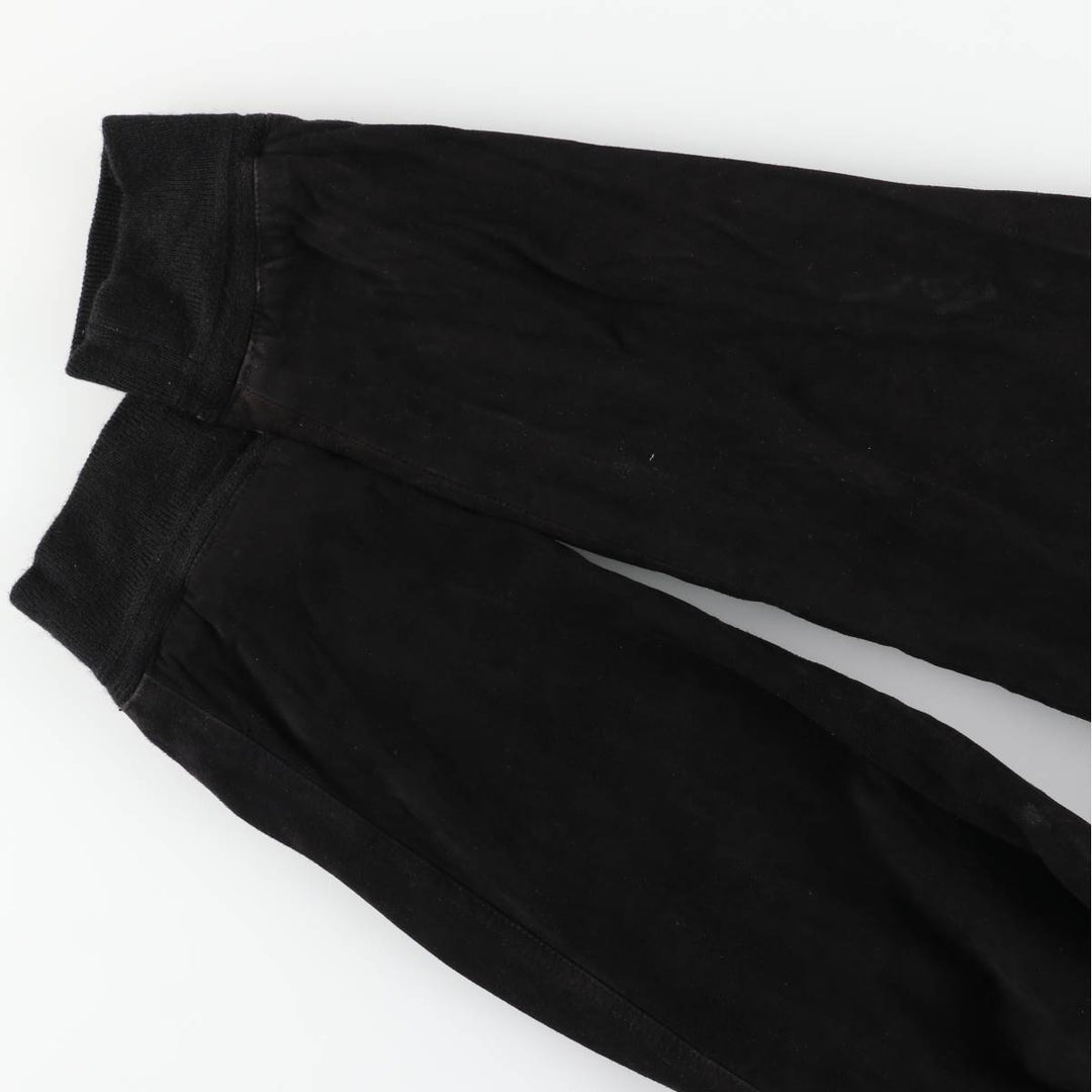 GEORGE HAMILTON Suede Leather Blouson, Valstar Jacket, Men's Size L (approx.) Genuine Leather Suede Leather black type Vintage Second Hand