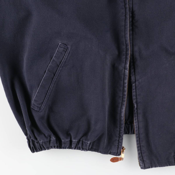 90'S Polo by Ralph Lauren swing top sports jacket, made in the USA, men's size L, vintage cotton navy blue type Vintage Second Hand