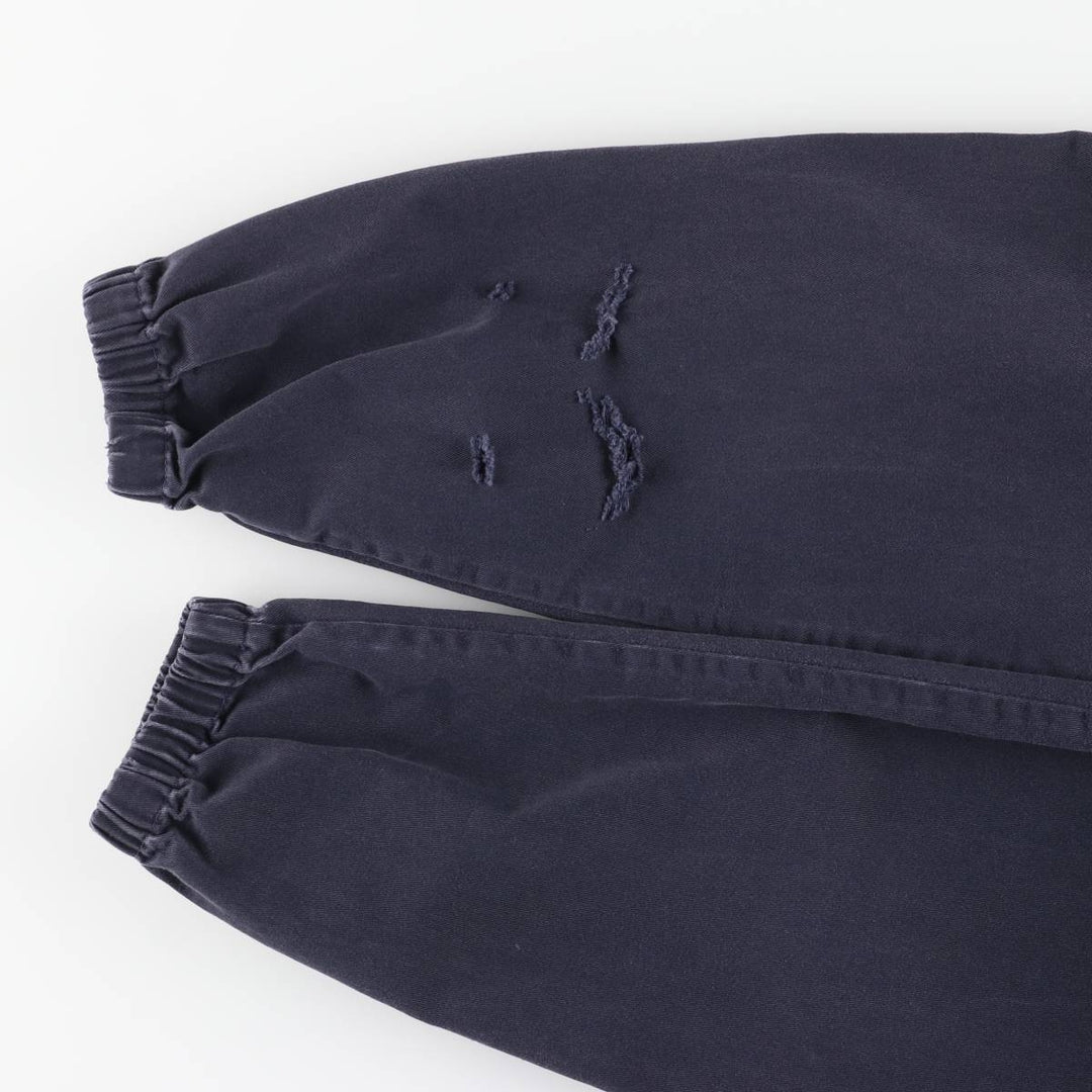 90'S Polo by Ralph Lauren swing top sports jacket, made in the USA, men's size L, vintage cotton navy blue type Vintage Second Hand