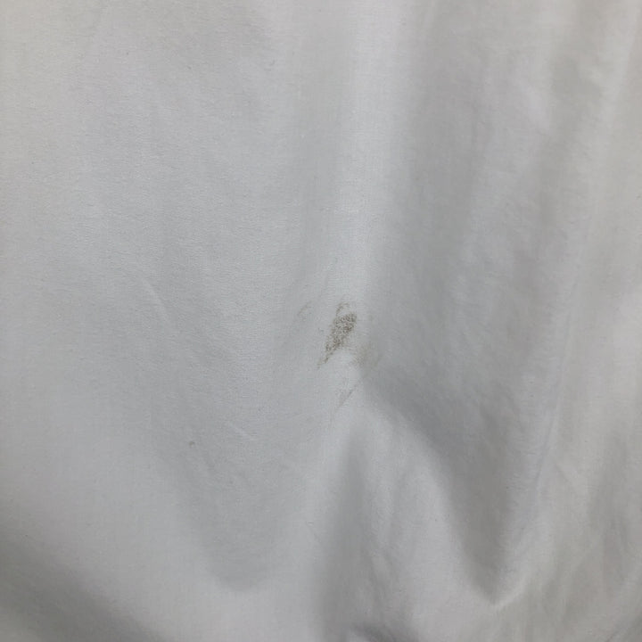 Brooks Brothers MAKERS Long Sleeve Cotton Shirt, Made in USA, Men's Size Medium cotton white type Vintage Second Hand