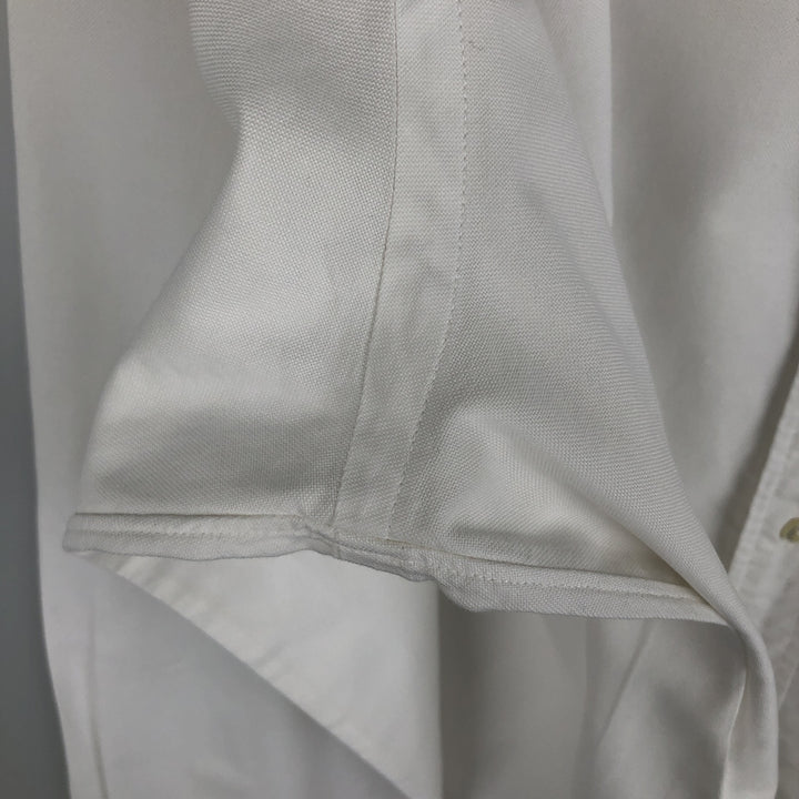 Brooks Brothers MAKERS Long Sleeve Button Down Shirt Made in USA Men's M Size Supima Cotton white type Vintage Second Hand