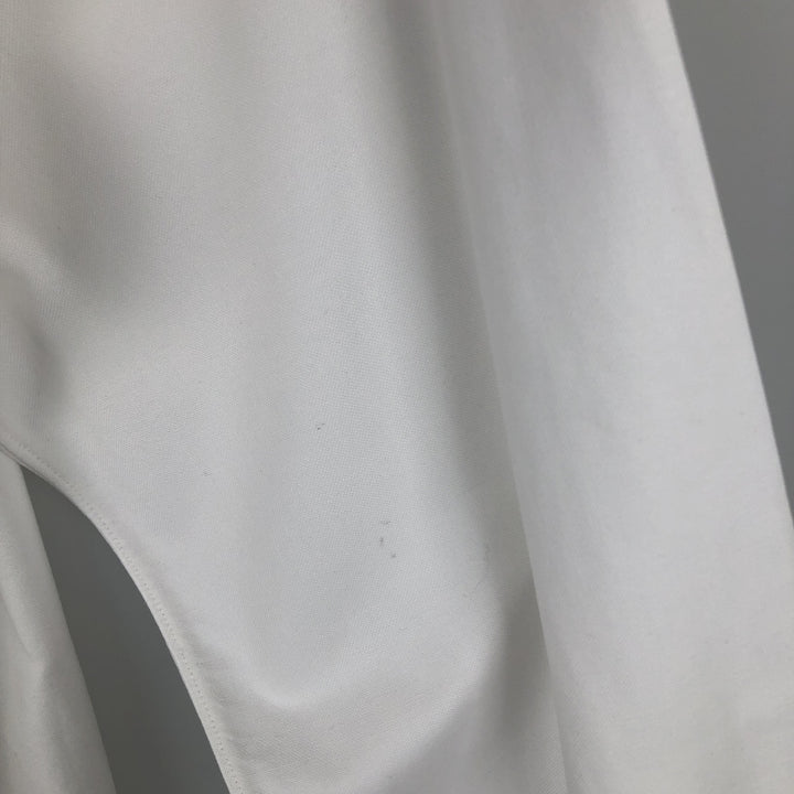 Brooks Brothers MAKERS Long Sleeve Button Down Shirt Made in USA Men's M Size Supima Cotton white type Vintage Second Hand