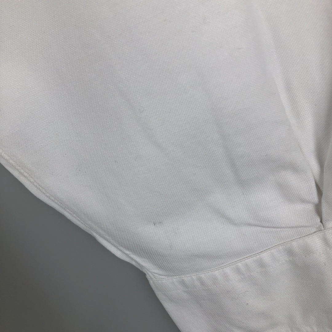 Brooks Brothers MAKERS Long Sleeve Button Down Shirt Made in USA Men's M Size Supima Cotton white type Vintage Second Hand