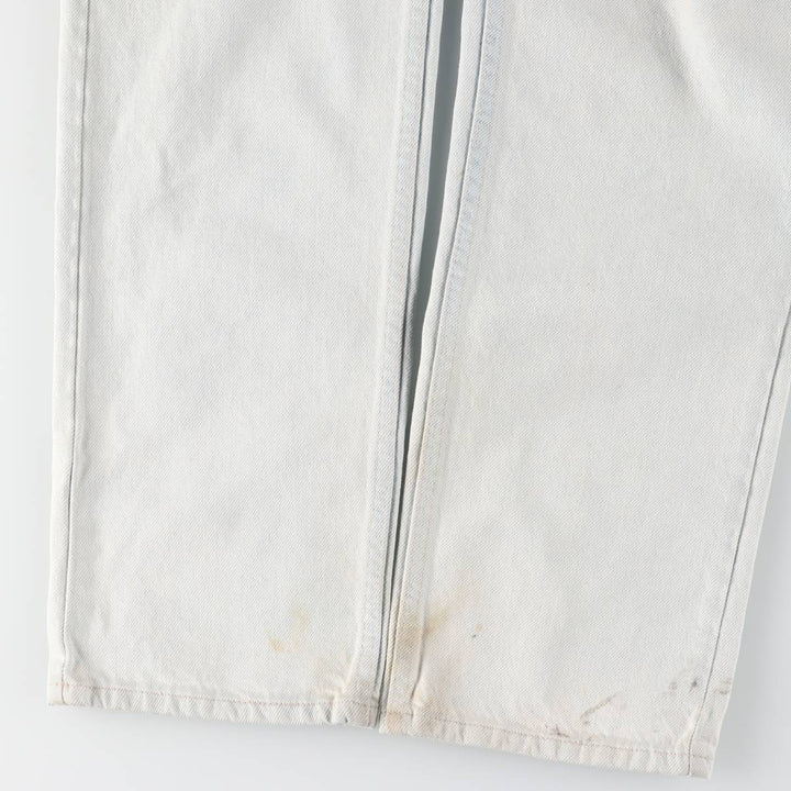 2000'S Levi's 505 Orange Tab Tapered Denim Pants, Made in USA, Men's Size W31 cotton Blue type light blue Vintage Second Hand