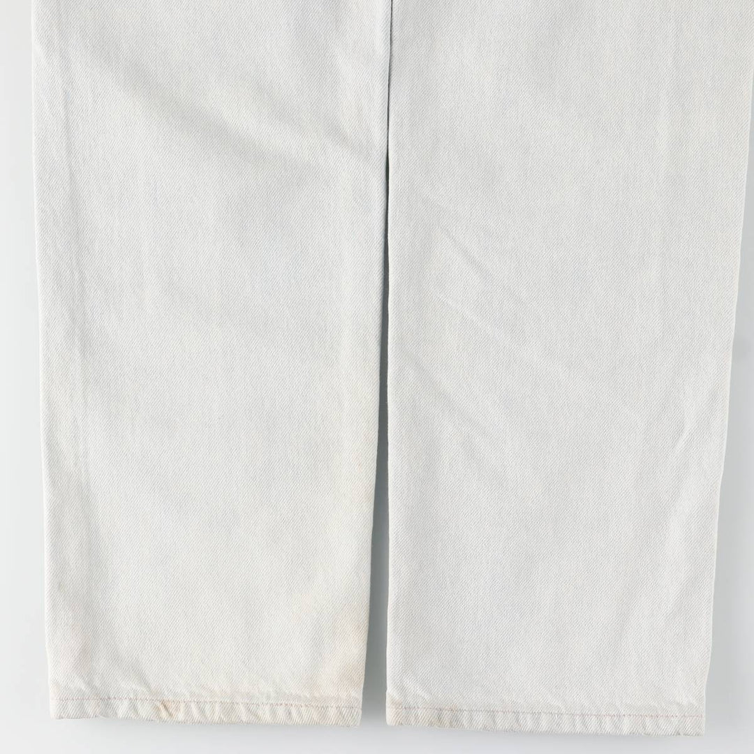 2000'S Levi's 505 Orange Tab Tapered Denim Pants, Made in USA, Men's Size W31 cotton Blue type light blue Vintage Second Hand