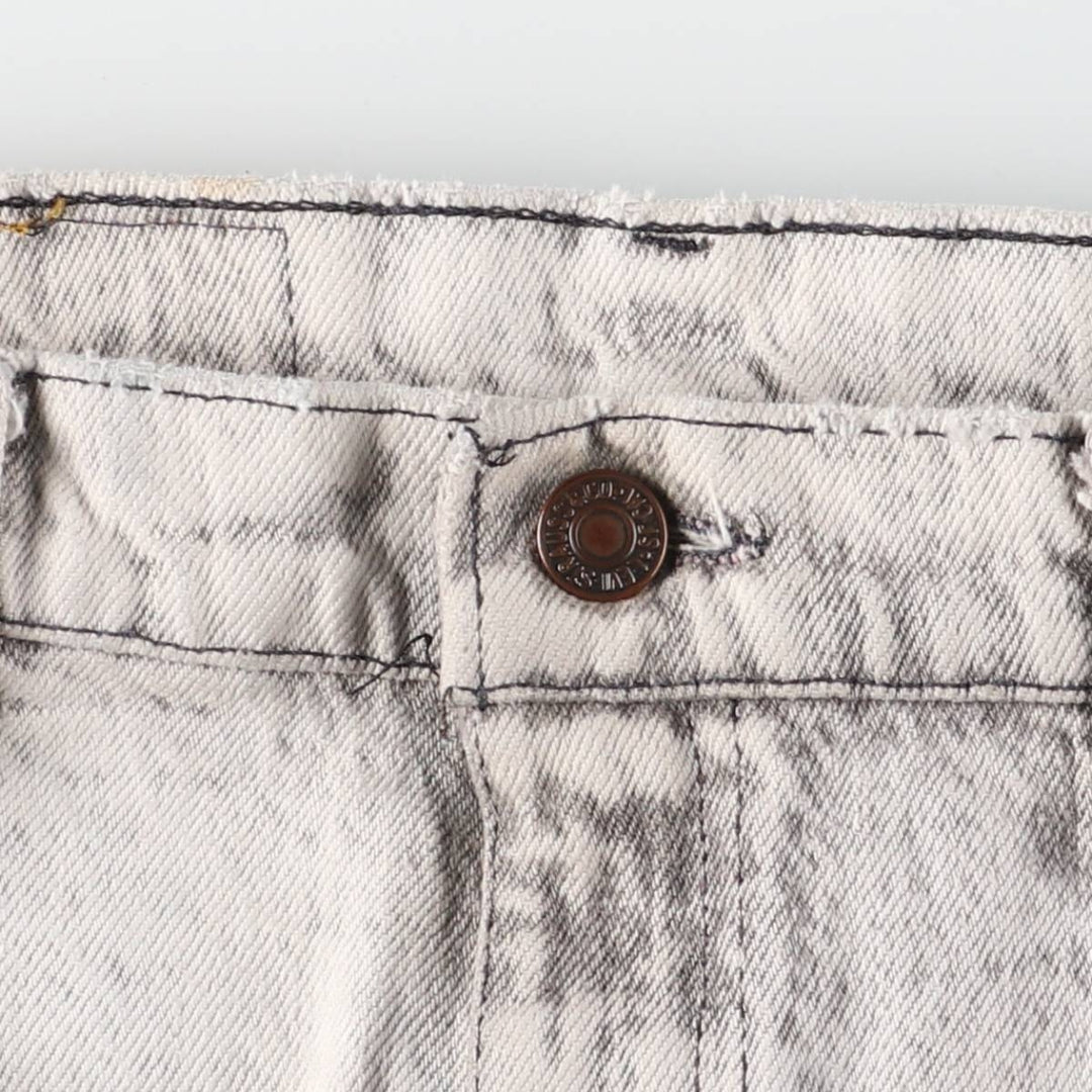 90s-00'S Levi's 505-0555 Tapered Denim Pants, Made in USA, Men's W36 (approx.), Vintage cotton gray type Vintage Second Hand