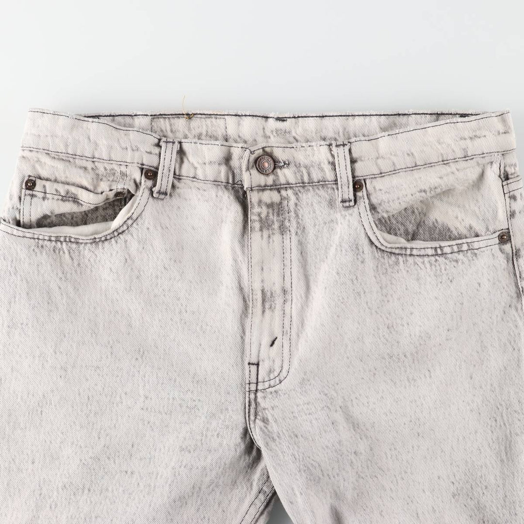 90s-00'S Levi's 505-0555 Tapered Denim Pants, Made in USA, Men's W36 (approx.), Vintage cotton gray type Vintage Second Hand