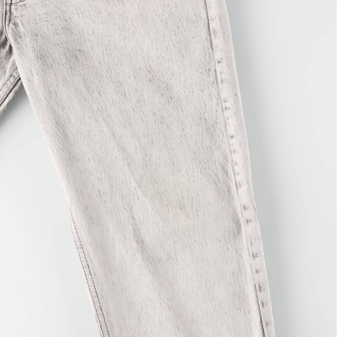 90s-00'S Levi's 505-0555 Tapered Denim Pants, Made in USA, Men's W36 (approx.), Vintage cotton gray type Vintage Second Hand