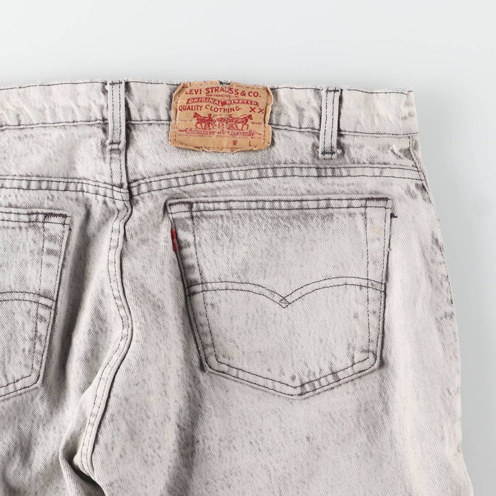 90s-00'S Levi's 505-0555 Tapered Denim Pants, Made in USA, Men's W36 (approx.), Vintage cotton gray type Vintage Second Hand
