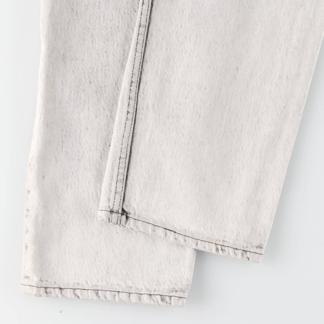 90s-00'S Levi's 505-0555 Tapered Denim Pants, Made in USA, Men's W36 (approx.), Vintage cotton gray type Vintage Second Hand