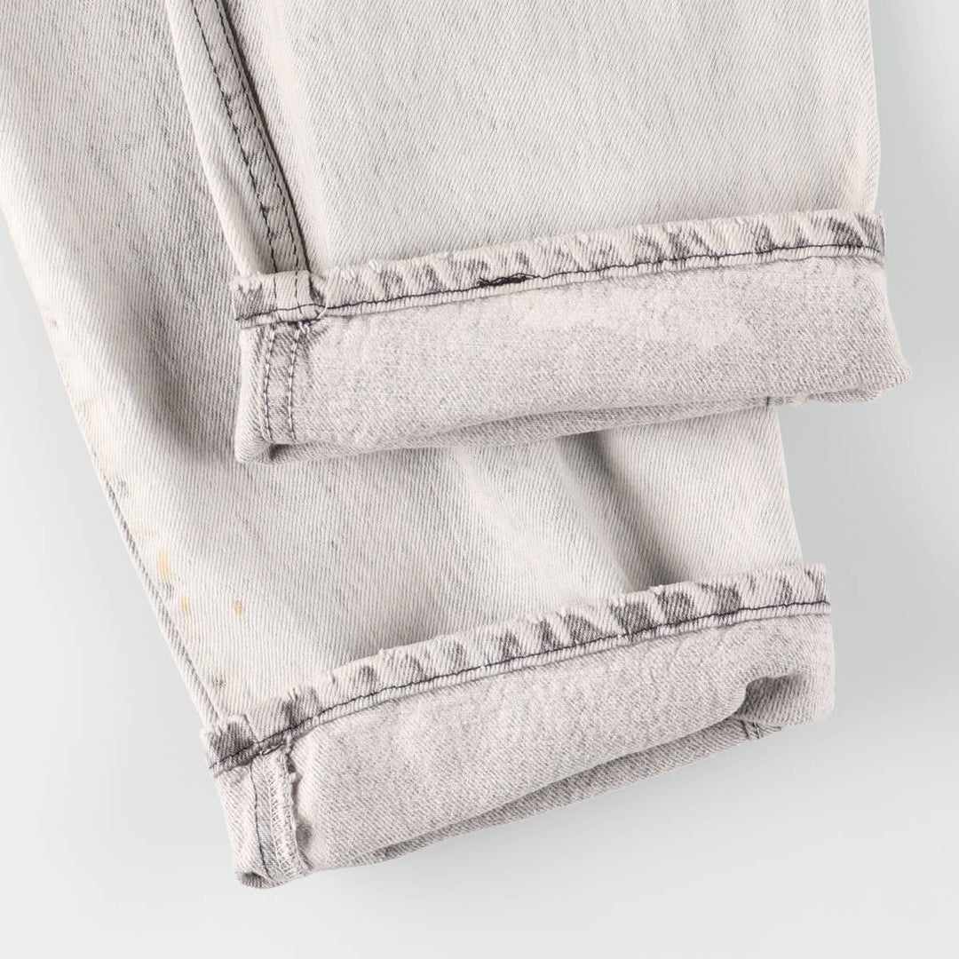 90s-00'S Levi's 505-0555 Tapered Denim Pants, Made in USA, Men's W36 (approx.), Vintage cotton gray type Vintage Second Hand