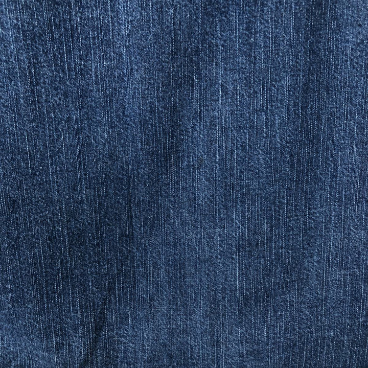 Levi's long-sleeved denim western shirt, men's size M equivalent, vintage. cotton blue type Vintage Second Hand