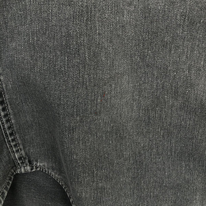 90'S Levi's Long-Sleeve Denim Western Shirt, Men's Size S (approx.), Vintage cotton gray type Vintage Second Hand