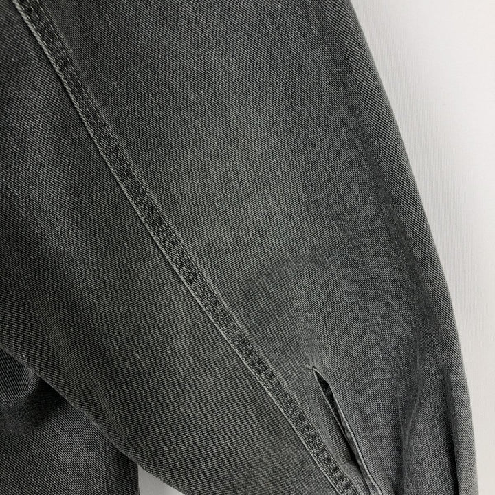 90'S Levi's Long-Sleeve Denim Western Shirt, Men's Size S (approx.), Vintage cotton gray type Vintage Second Hand