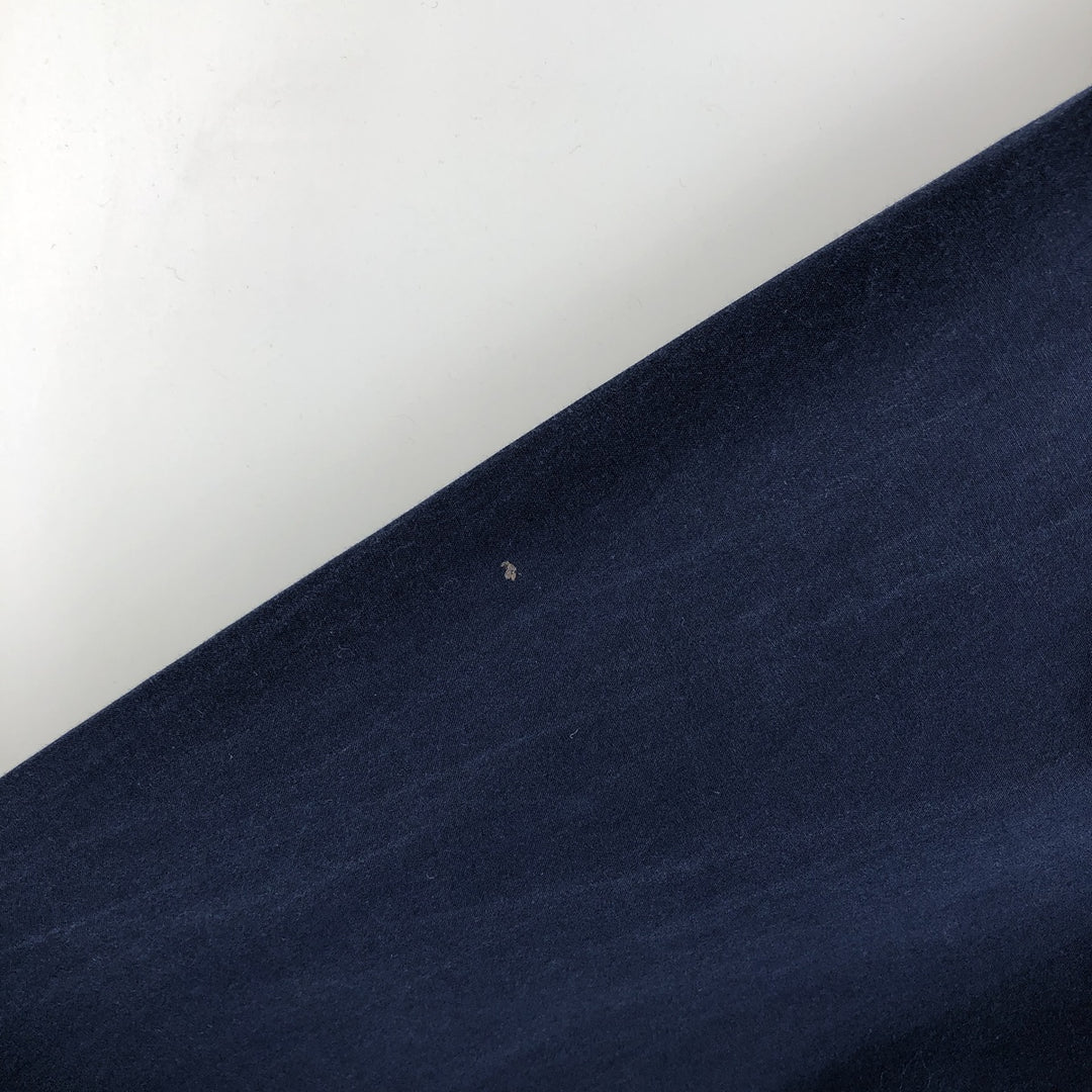 Ralph Lauren Slim Fit Long Sleeve Button-Down Shirt, Men's Size L cotton navy blue type Vintage Second Hand