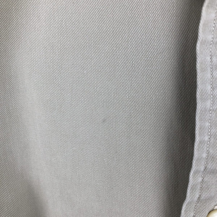 Ralph Lauren long sleeve button down shirt, men's XL size cotton Beige type Vintage Second Hand