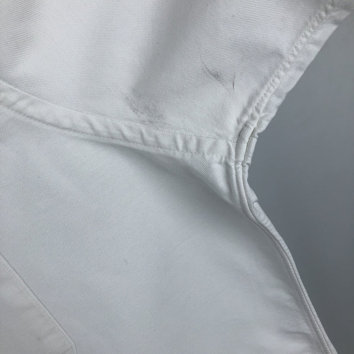 Brooks Brothers Est.1818 Long Sleeve Button Down Shirt Made in USA Men's Size L Supima Cotton white type Vintage Second Hand