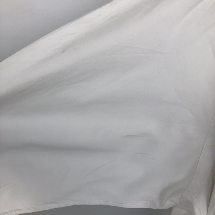 Brooks Brothers long-sleeved button-down shirt, made in the USA, size M cotton white type Vintage Second Hand