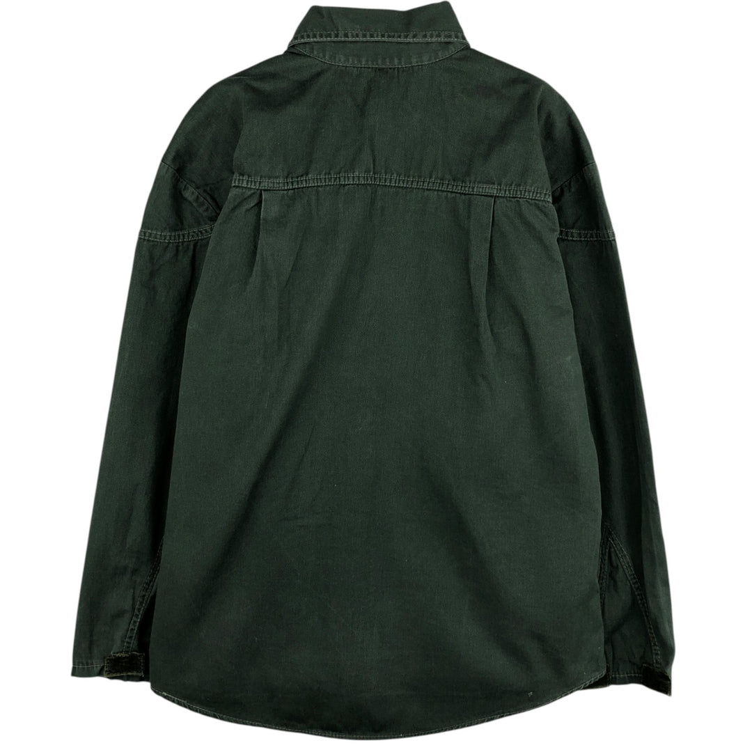 Military shirt, men's size M equivalent. unclear Khaki type Vintage Second Hand