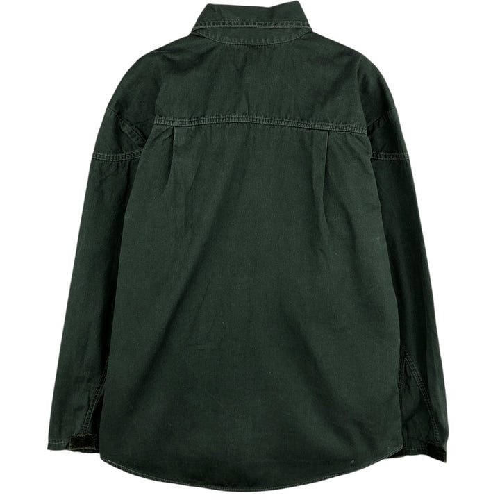 Military shirt, men's size M equivalent. unclear Khaki type Vintage Second Hand