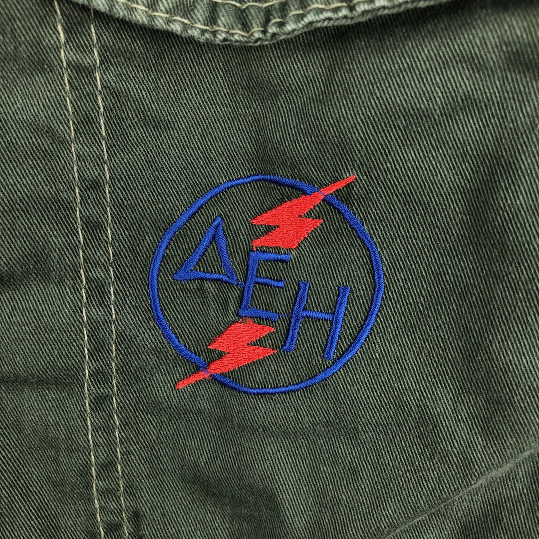 Military shirt, men's size M equivalent. unclear Khaki type Vintage Second Hand
