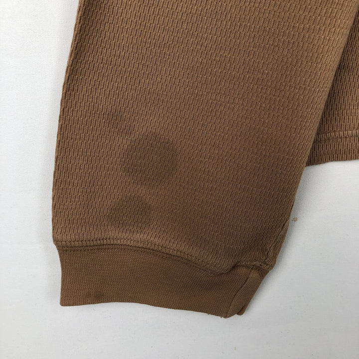 Carhartt Thermal Ron T-shirt Honeycomb Men's XXL cotton Beige type Vintage Second Hand