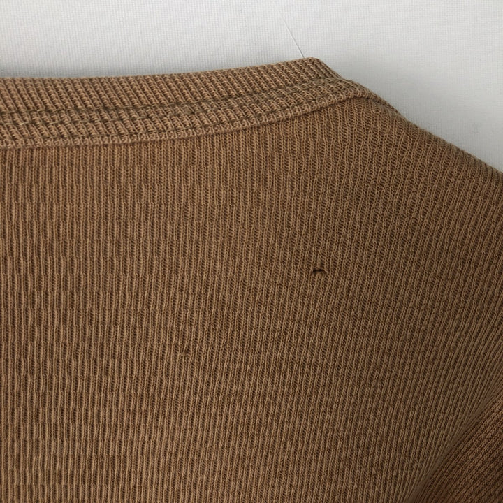 Carhartt Thermal Ron T-shirt Honeycomb Men's XXL cotton Beige type Vintage Second Hand