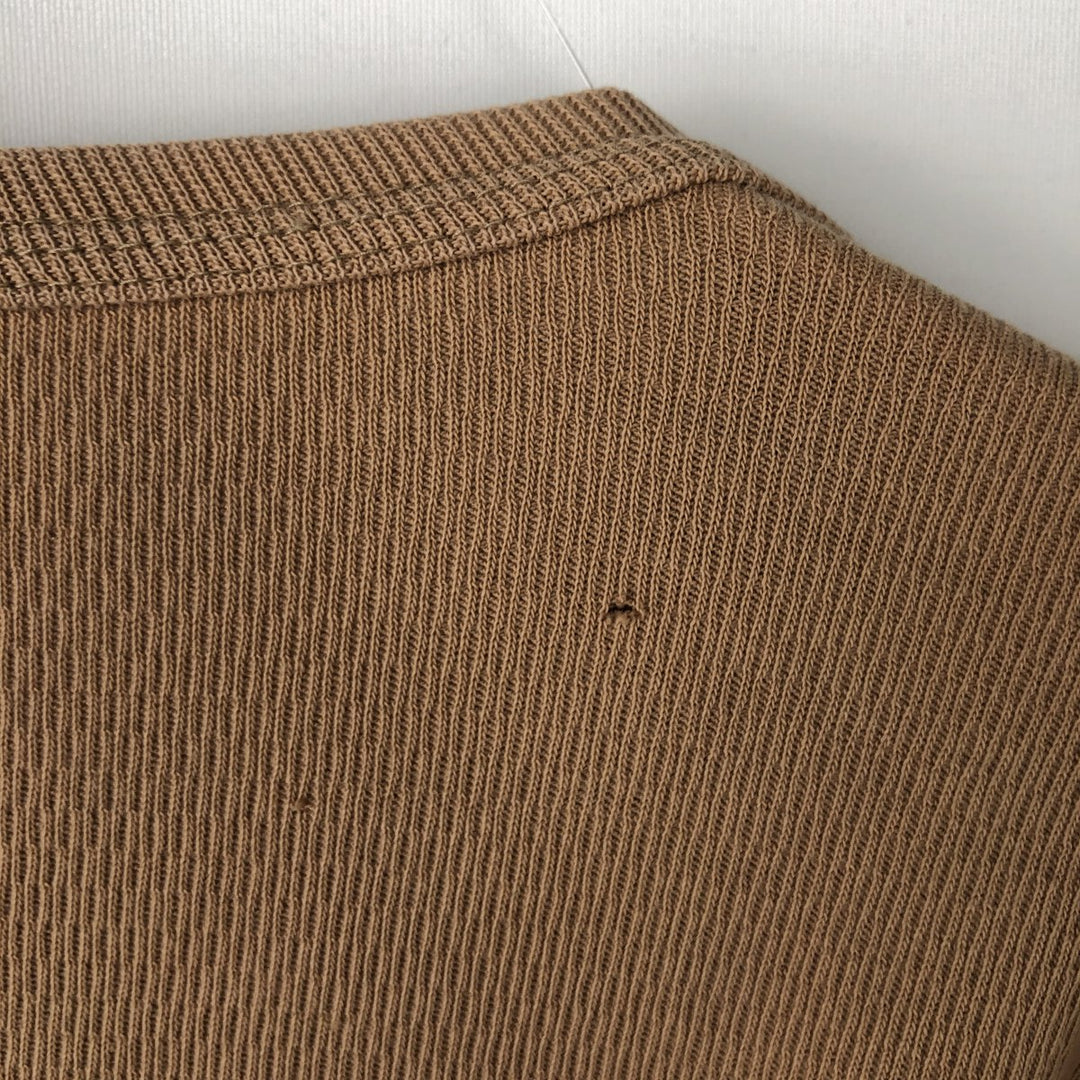 Carhartt Thermal Ron T-shirt Honeycomb Men's XXL cotton Beige type Vintage Second Hand