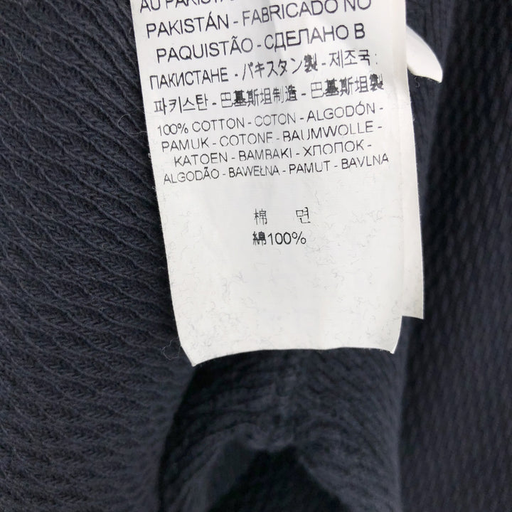 Levi's Standard Fit Thermal Long T-Shirt, Men's Size Medium cotton black type Vintage Second Hand