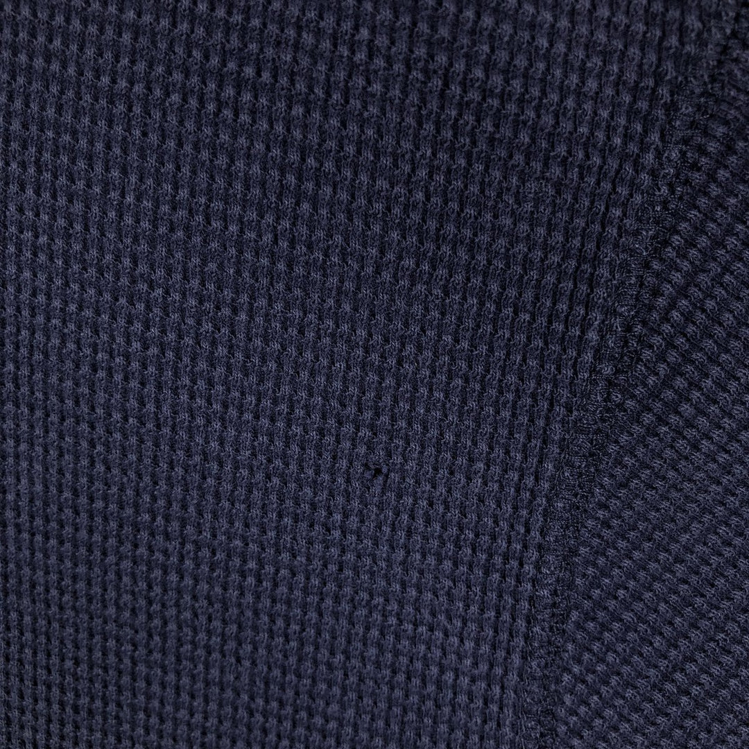 Ralph Lauren POLO RALPH LAUREN SLEEPWEAR Thermal Long T-shirt Waffle Men's L size cotton navy blue type Vintage Second Hand