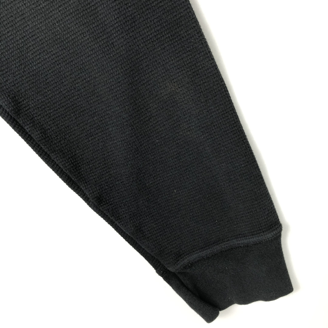 Ralph Lauren POLO RALPH LAUREN Thermal Long T-Shirt Men's Size L cotton black type Vintage Second Hand