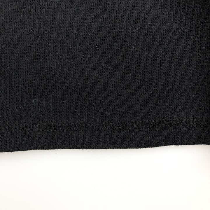 Harley-Davidson Thermal Long-Sleeve T-Shirt, Men's Size XXL (approx.) cotton black type Vintage Second Hand