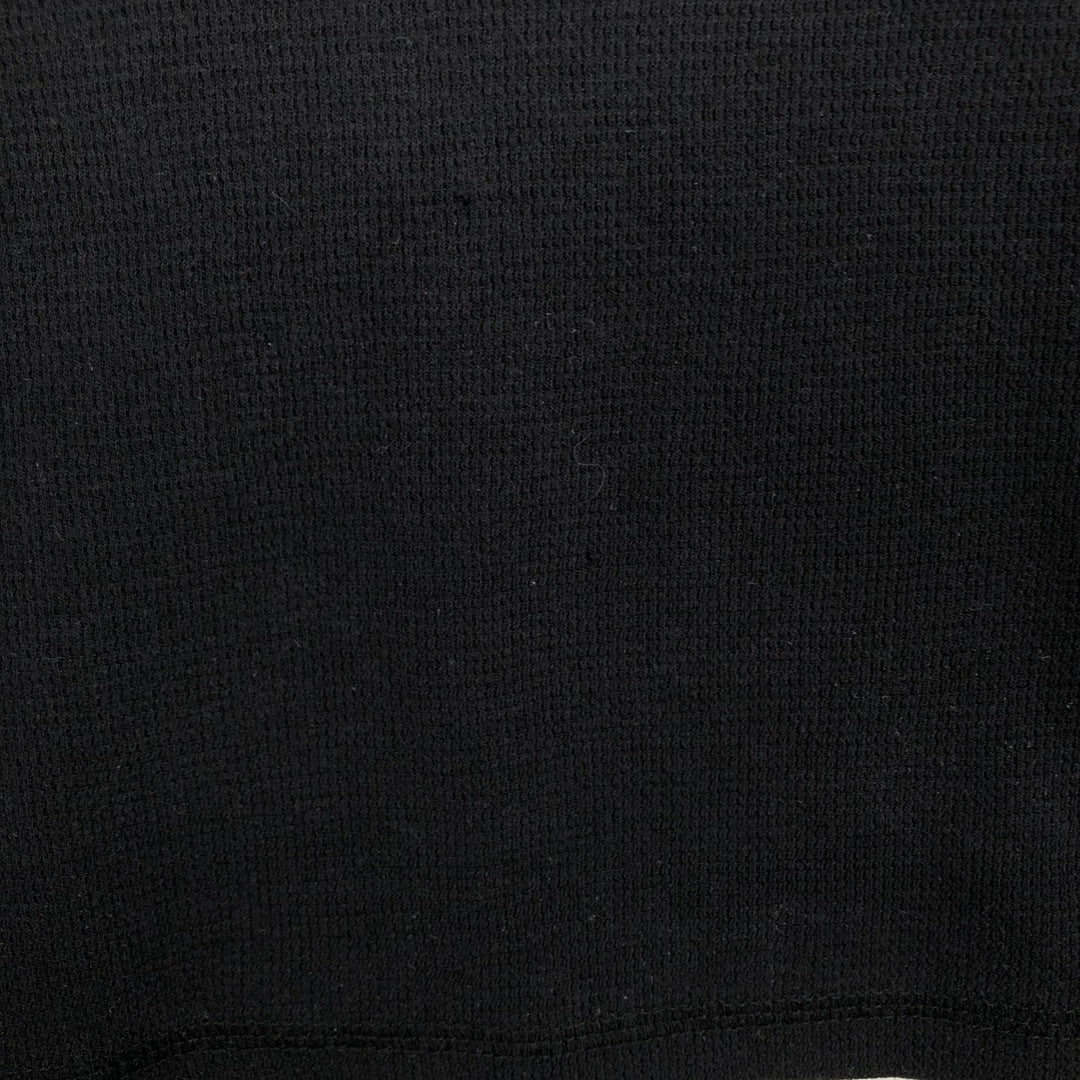 Harley-Davidson Thermal Long-Sleeve T-Shirt, Men's Size XXL (approx.) cotton black type Vintage Second Hand