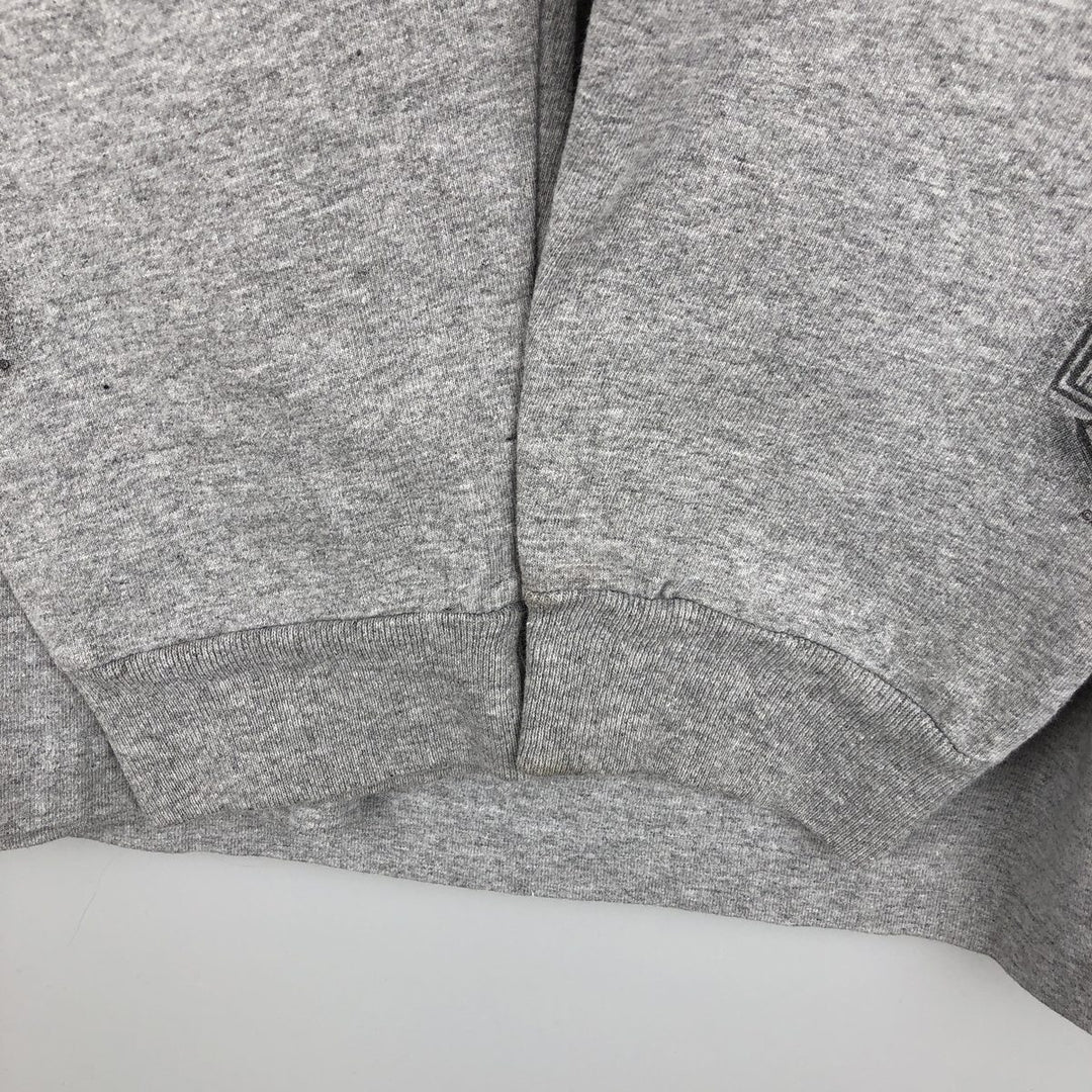 2000'S Harley-Davidson Motorcycle Long-Sleeve T-Shirt, Made in USA, Men's Size L (approx.) cotton gray type Vintage Second Hand