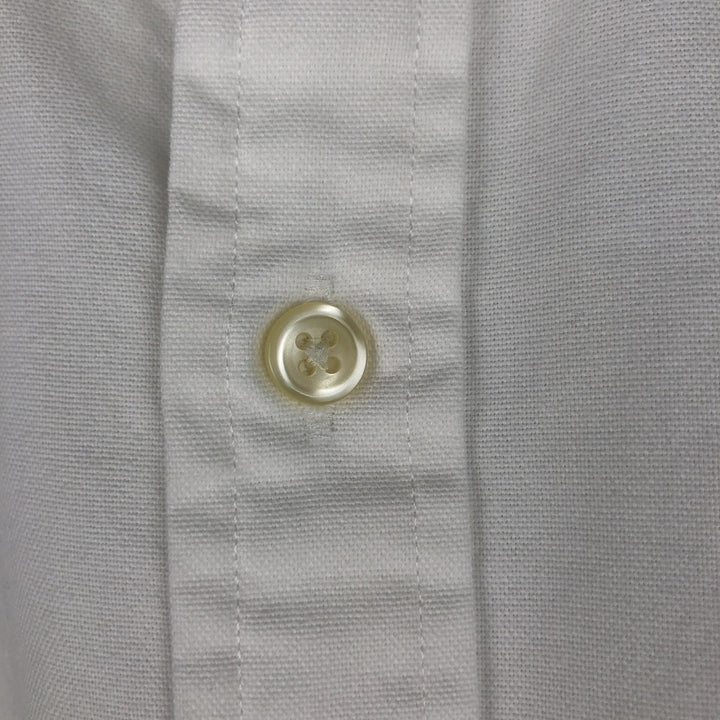 Ralph Lauren Classic Fit short sleeve button down shirt, men's size L cotton white type Vintage Second Hand