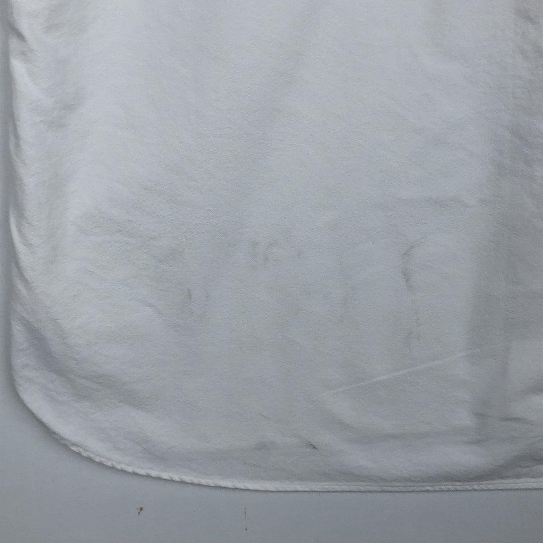 Ralph Lauren short sleeve button down shirt, men's XL size cotton white type Vintage Second Hand