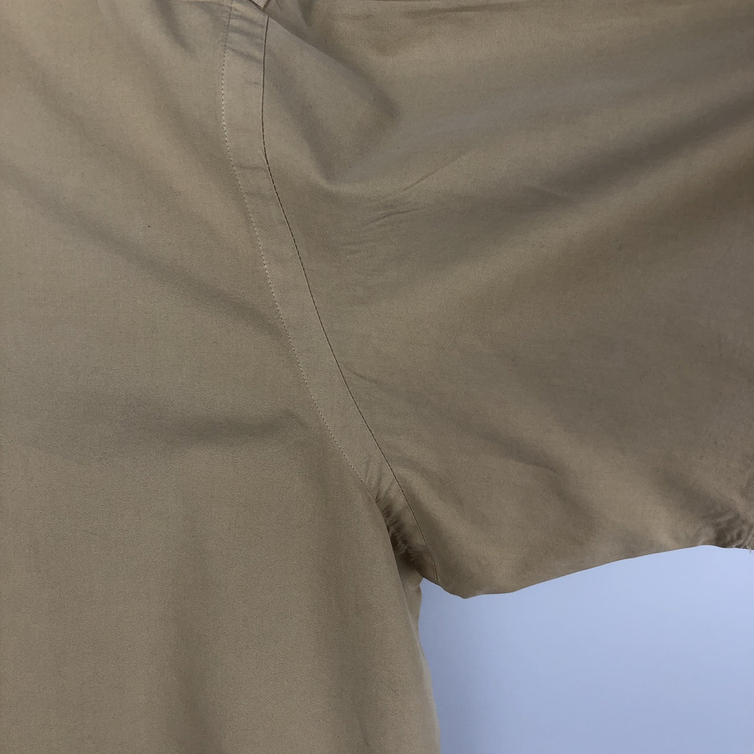 Ralph Lauren Classic Fit Short Sleeve Button Down Shirt Men's XL cotton Beige type Vintage Second Hand