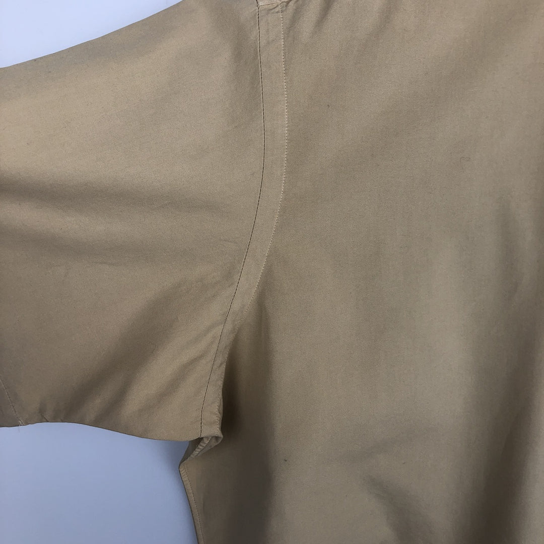 Ralph Lauren Classic Fit Short Sleeve Button Down Shirt Men's XL cotton Beige type Vintage Second Hand