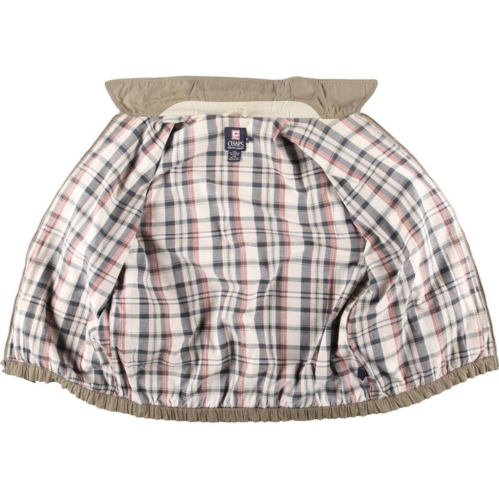 Ralph Lauren CHAPS Swing Top Sports Jacket, Men's Size M (approx.) polyester Khaki type Vintage Second Hand