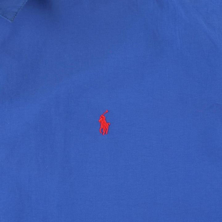 Ralph Lauren POLO by Ralph Lauren Swing Top Sports Jacket Men's XXL Nylon blue type Vintage Second Hand