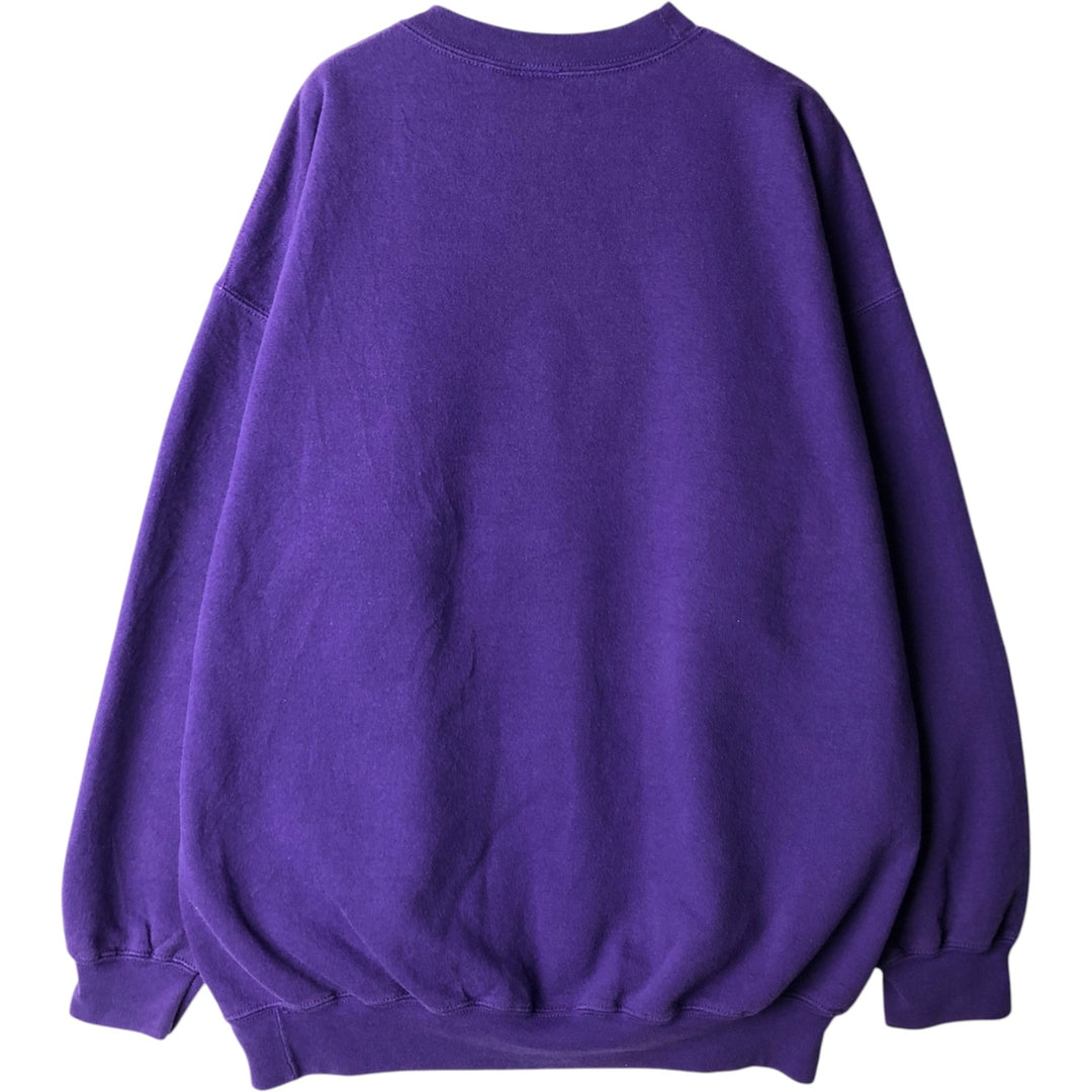 BETTY BOOP character sweatshirt, men's size XL (approx.) cotton purple type Vintage Second Hand