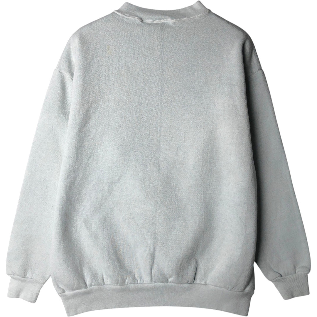 90'S TULTEX MINNIE MOUSE Minnie Mouse Character Sweatshirt, Men's Size M (Equivalent), Vintage cotton white type Vintage Second Hand